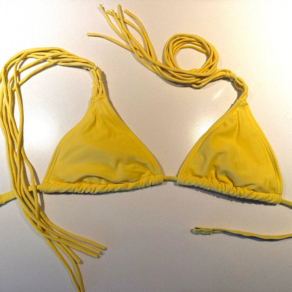 2x Vince Camuto Yellow Bikini